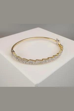 Christian Gouden zirkonia schakelarmband