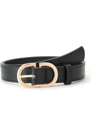 Fashion Favorite Simple Riem - | Riemmaat 90 cm | 102 x 3 cm | Kunstleer / Staal |