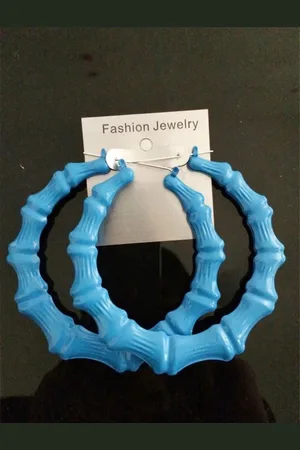 Akyol Ronde oorbellen | | ring | Cadeau-neon oorbellen-foute party-dames-foute feest -festival -bohemian | leuke blauwe oorbellen |Sieraad | ronde neon oorbellen – blauwe oorbel - neon oorbel voor meisje - blauwe oorbellen - sieraad v