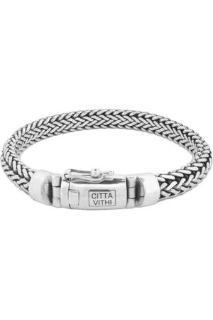 Jonline Citta Vithi Zilveren Ambachtelijke Buddha Armband model 9 maat L