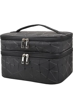 Merkloos Toilettas rugzak voor heren, make-up tas voor dames, toilettas voor dames en heren, premium kwaliteit
