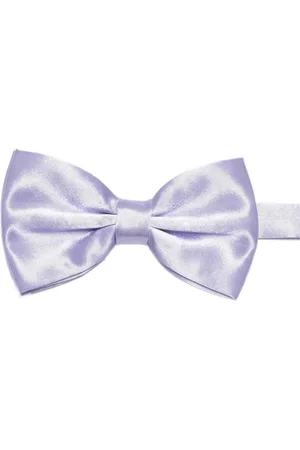Merkloos Witte vlinderdas van satijn - verstelbare vlinderstrik - Satin White Bow Tie