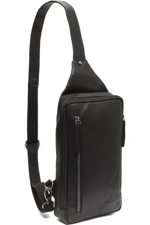 Chesterfield Leren Crossbody Tas Zwart Rotterdam