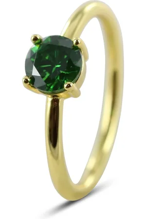Silventi 9SIL-22541 Zilveren Ring - Dames - Zirkonia - 6 mm -