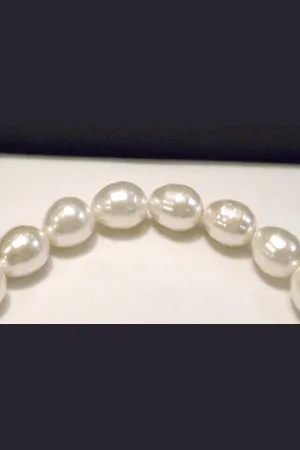 Amodi Witte parel ketting