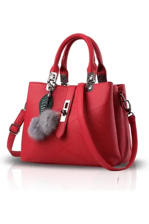 Merkloos New Wave Dames Handtassen Messenger Bag Dames Handtas Dames Tas Handtassen voor Dames Claret Rouge