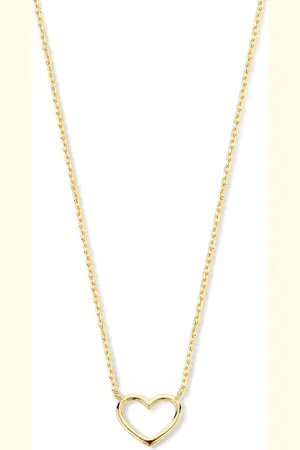 Marie-Celeste Marie Celeste ketting hart 0,8 mm 40 - 42 - 44 cm - Goud