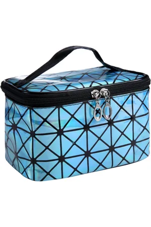 Fashion Favorite Toilettas Holografisch Geometric - | Make-up Tas | 19,2 x 13 x 12,3 cm |