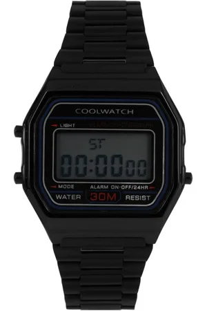 Coolwatch Horloge CW.383 Digital staal 5 ATM black