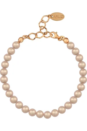 ARLIZI 1152 Parel Armband - Dames - Roséverguld - 20 cm - 6 mm