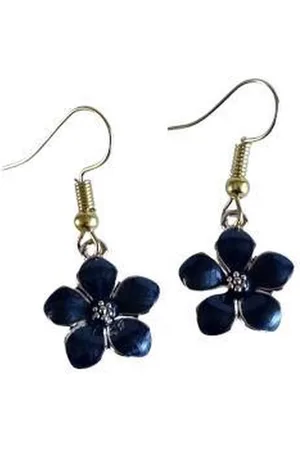 2 Love It Daisy Black - Oorbellen - Meisjes - Lengte: 3.3 cm