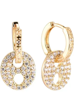Dottilove Oorbellen- oorbellen dames- oorhangers-14k gold plated