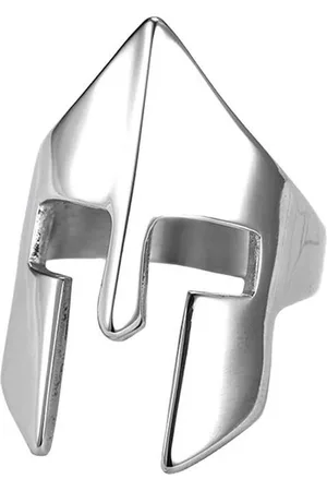 LGT JWLS Herenring edelstaal Spartan Helmet-20mm