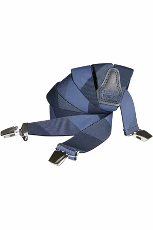 Pierre Mouton Valence Bretel - Bretels - Volwassenen - Heren - - 140cm - 3 brede clips - XL - XXL