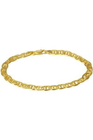 Silventi 710400029 Armband Dames - Doublé - Ankerschakel - 19cm - 4mm