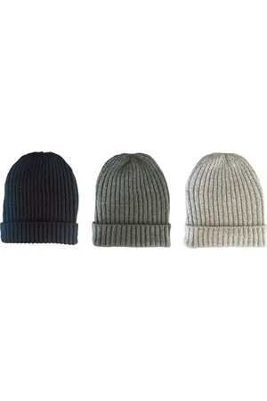 ASTRADAVI Beanie Hats - Muts - Warme Dames en Heren Skimutsen Hoofddeksels - 3 Stuks Trendy Winter Mutsen - , Legergroen, Kaki