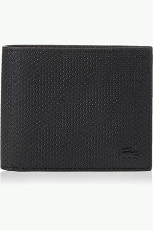 Lacoste Chantaco - billfold zip case - heren portemonnee - noir
