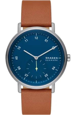 Skagen KUPPEL SKW6888 Heren Horloge 44 mm - Bruin