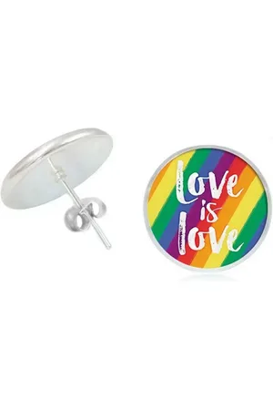 Akyol Pride Oorbellen -LGBT OORBELLEN - GAYPRIDE OORBELLEN -regenboog oorbellen - | Regenboog | Pride | Oorbellen | Gay | lesbian | trans | cadeau | kado | geschenk | gift | verjaardag | feestdag | verassing | respect | equality | gelijk | lgbt |