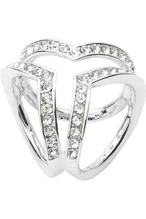 Fako Bijoux® Sjaalklem - Sjaal Klem - Sjaal Ring - Ster - Kristal - 25x25mm