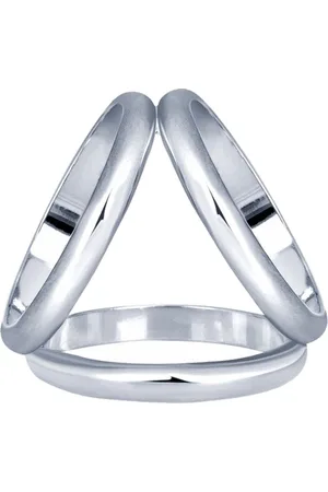 Fako Bijoux® Sjaalklem - Sjaal Klem - Sjaal Ring - Trio Classic - 23x23mm