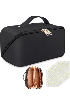 Merkloos Toilettas rugzak voor heren, make-up tas voor dames, toilettas voor dames en heren, premium kwaliteit