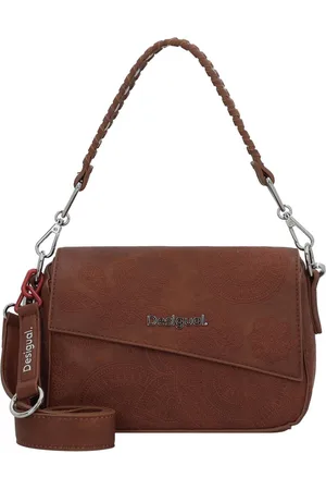 Desigual Handtas Schoudertas Dejavu Phuket Mini Hand Bag Bruine