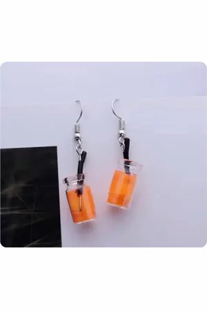 Akyol Cocktail oorbellen – Oorbellen dames - oorbellen meisjes - Oorhangers dames - leuke oorbellen - Sieraad- drankjes oorbellen - oorbellen cadeau - verjaardag - grappige oorhangers - Valentijn cadeau