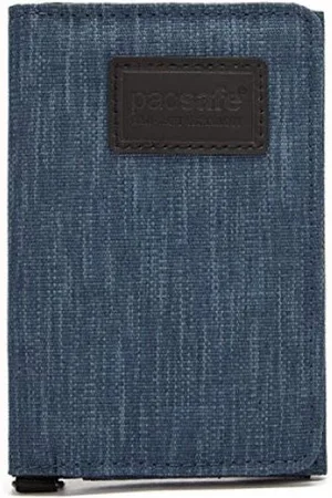 Pacsafe Portemonnee - Pasjeshouder - RFID-beveiligd - Lichtgewicht - Veelzijdige Opslag - Paspoortformaat - Polyester - 11.5 x 8 x 1.8 cm