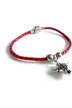 2 Love It Buffalo Red - Armband - Leer