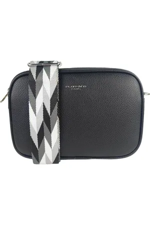 Flora & CO Flora&Co - Paris - Crossbody handtas - 3 vakken met rits - instelbare riem & fashion riem