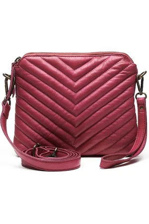 Chabo Bags Chabo Bags - Venice Padded - Leer - Gewatteerd - Crossbody - Clutch