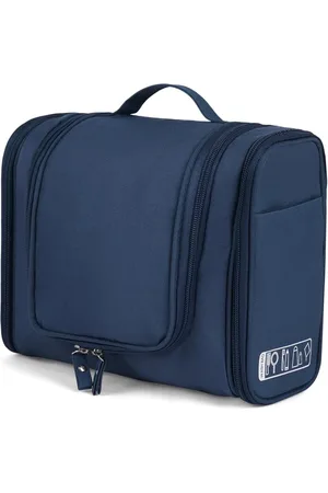 Merkloos Toilettas rugzak voor heren, make-up tas voor dames, toilettas voor dames en heren, premium kwaliteit