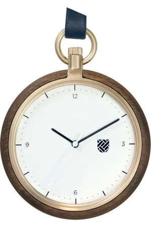 Auteur Watches Memento Cruise - Ebbenhout en Champagne Staal Zakhorloge 44mm