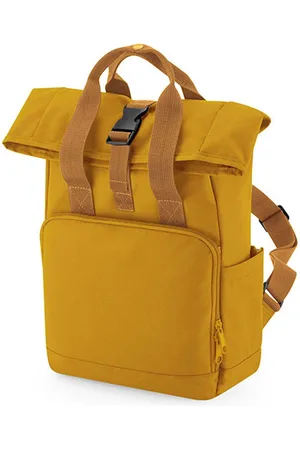 BagBase Recycled Mini Twin Handle Roll-Top Backpack Junior - 9 Liter