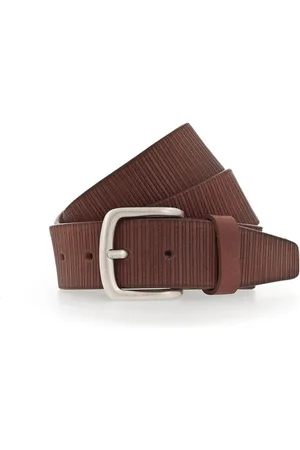 Vanzetti Riem leer - Jongens - 95 cm - cognac