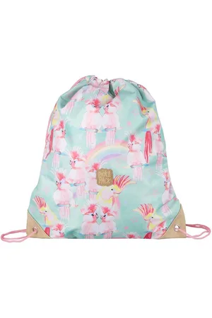 Pick & Pack Unicorn Birds Gymbag / Soft green
