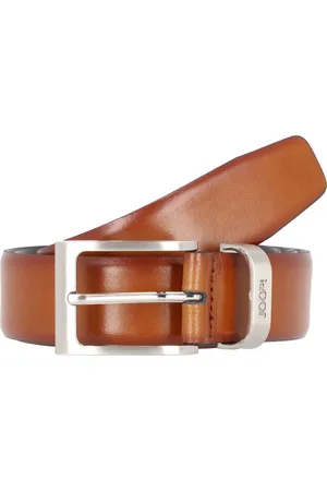 JOOP! Riem leer - Jongens - 105 cm - cognac