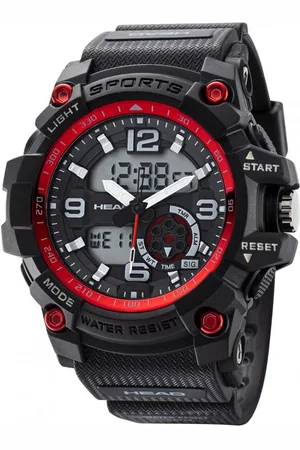 Head H140201 - Horloge Sydney - Zwart/Rood