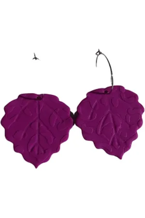 2 Love It Herfstig Blad - Oorbellen - Stainless steel - Polymeerklei - 5 x 3 cm