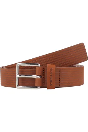Strellson Riem Leer - Jongens - 105 cm - cognac