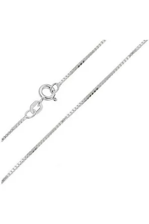 No Evil Zilveren collier ketting venetiaanse schakel 60cm