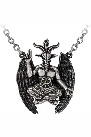 Alchemy Personal Baphomet Ketting - Zilverkleurig