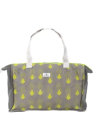 Merkloos Multifunctionele opvouwbare draagtas met binnenzak en ritssluiting, stoffen tas voor op reis, boodschappentas, 78 x 41 x 23 cm (50L)