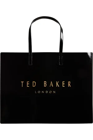 Ted Baker Shopper Crinkon Crinkle Extra Large Icon Bag Zwart