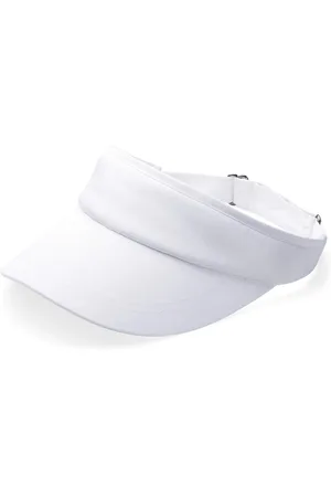 Beechfield Sports Visor Wit
