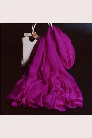Merkloos XL_180*90 CM Silk Art Pure Color