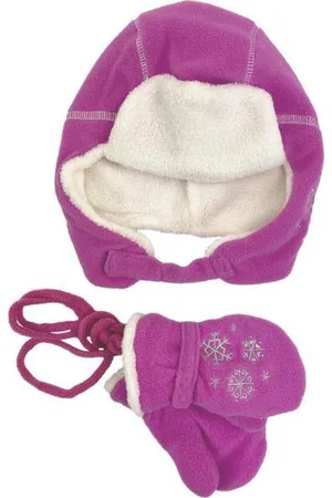 Merkloos Winterset 2-delig - Fleece - Snowflakes -