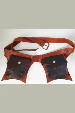 Toetie & Zo Handgemaakte Leren Heuptas, Beltbag, riemtas