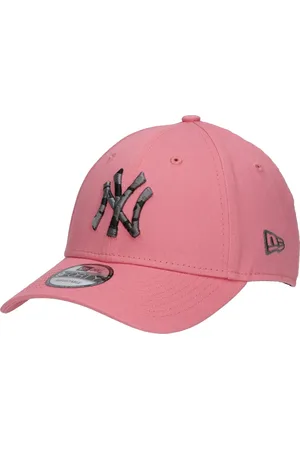 New Era 9FORTY Infill New York Yankees MLB Cap 60240657, Unisex, Roze, Pet, maat: OSFM